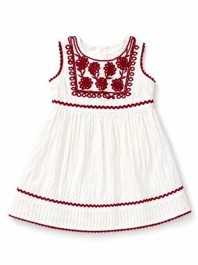 Cutey Couture Mexican Embroidered Toddler Girl Dress 2/3- Needs Small Stitch